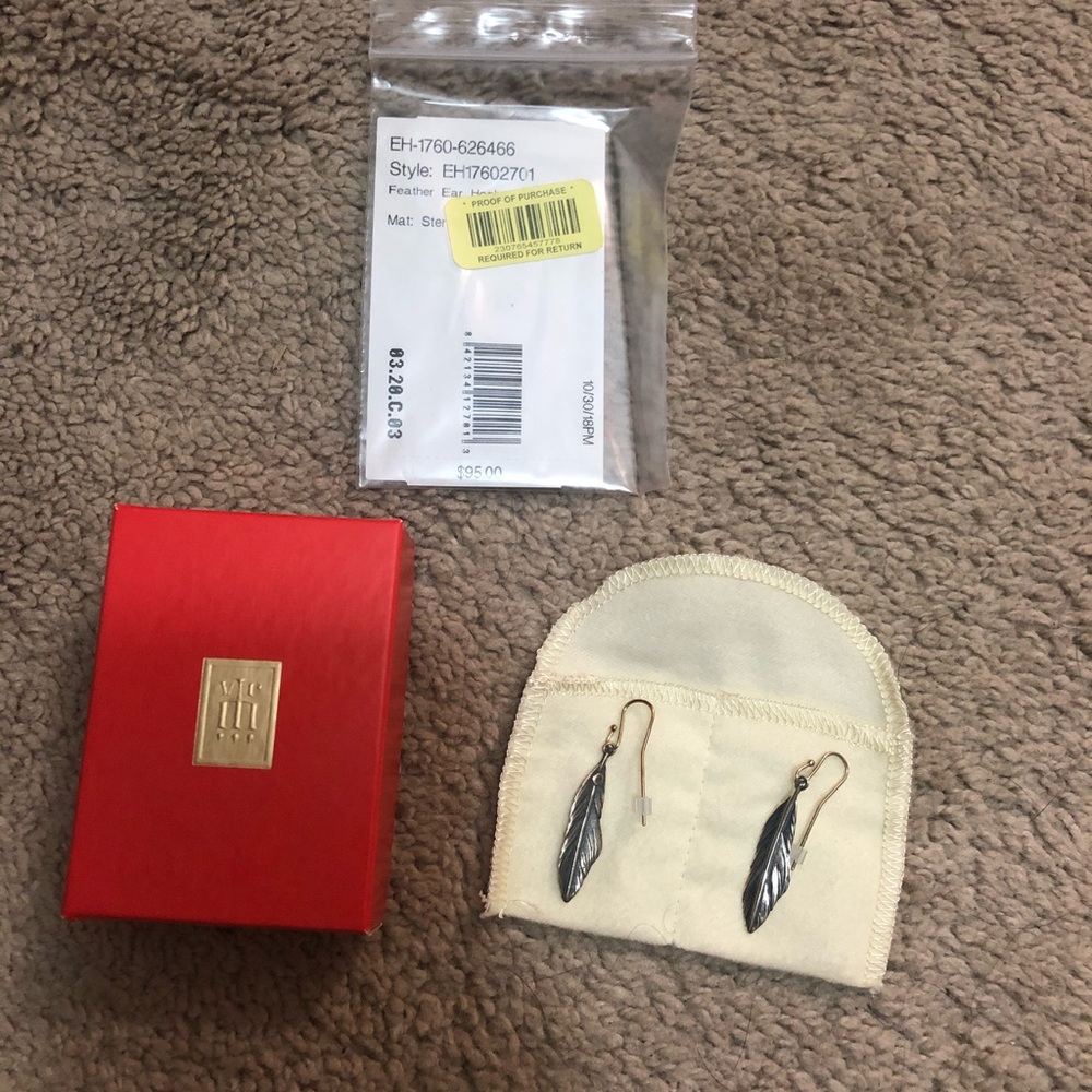 James Avery Feather Earrings